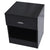 1 Drawer Metal Handle Bedside Cabinet Night Table Black  Easy to assemble sturdy and durable bedside table bedroom furniture.