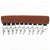 10 Clips Holder Hanger System Portable Foldable Organizer Travel Self Adhesive Storage Cap Hat Rack Closet Door