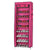 10 Layer 9 Grid Shoe Rack Shelf Storage Closet Organizer Cabinet Portable US Warehouse Drop Shipping Available
