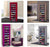 10 Layer 9 Grid Shoe Rack Shelf Storage Closet Organizer Cabinet Portable US Warehouse Drop Shipping Available
