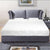 10" Two Layers Traditional Firm High Softness Cotton Mattress with 2 Pillows (Full Size) White