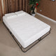 10" Two Layers Traditional Firm High Softness Cotton Mattress with 2 Pillows (Full Size) White
