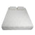 10" Two Layers Traditional Firm High Softness Cotton Mattress with 2 Pillows (Full Size) White