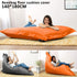 140x180cm Bean Bag Magic Seat Sofa Cover Ligstoel Stoelen Floor Cushion Cover Tatami Poef Seat Slaapkamer Meubels Lounge Stoel