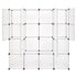 16/20Grid Foldable шкаф для одежды Wardrobe Plastic Combination Cube Storage Closet Cabinets Clothes Organizer Bedroom Furniture