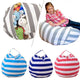 16 Inches Stuffable Animal Toys Storage Bean Bags Stuffed Children Kids Plush Toy Organizer Multi-Purpose Large Capacity