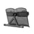 180-degree plastic reading stand, adjustable width, foldable tablet PC phone stand