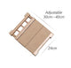 1PC Closet Organizer Shelf Bedroom Furniture Wall Mounted Cabinet Holder Kitchen Wardrobe Rack Save Space Storage Cabinet Shelf