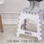 1PC Plastic Folding step Stool Multi Purpose Home Train Outdoor Storage Foldable Outdoor Storage Kids holding stool camping