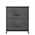 2/3/4-Tier Dresser Tower Fabric Drawer Organizer With Easy Pull Nightsta With Metal Frame Wooden Tabletop For Living Room