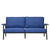 2 Seater Sofa, Loveseat, Comfy Upholstered Couches, Modern Accent Furniture for Living Room, Soft Cushion Sofa