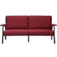 2 Seater Sofa, Loveseat, Comfy Upholstered Couches, Modern Accent Furniture for Living Room, Soft Cushion Sofa