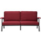 2 Seater Sofa, Loveseat, Comfy Upholstered Couches, Modern Accent Furniture for Living Room, Soft Cushion Sofa