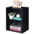 2 Tier Open Storage Cabinet for Nightstand and Sofa Side 2 large-capacity Storage Spaces MDF p2 Veneer Anti-wear HW60188