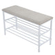 2 Tier Shoe Rack Organizer Entryway Shoe Storage Shower Room Old Man Bath Special Seat Shoes Stool Organizer Rack Shoe Stool