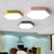 2019 new led ceiling light bedroom study room living room ceiling light ultra-thin hexagonal 30~60cm 12~40w