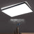 2019 new square black and white ceiling lamp home decoration acrylic ceiling light 38~90cm 18~72w