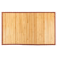 21 x 34 Inch Non-sliding Waterproof Bamboo Floor Mat Natural Mattresses Bedroom Furniture E2S