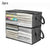 2pcs/set Container Sweater Folding Quilt Storage Box Closet Bag Home Luggage Moisture Proof Organizer Zipper Clothes Blanket