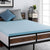 3/4 Inch thickness gel memory foam mattress topper bed pad
