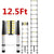 3.8m/3.2m Alloy Aluminium Ladder Telescopic Retractable Multifunctional Single Extension Ladder Foldable Drywall Home Tools