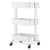 3-Tier Home Kitchen Storage Cart Utility Cart Multifunction Trolley Service Shelves Cart Simply Kitchen Furniture