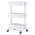 3-Tier Home Kitchen Storage Cart Utility Cart Multifunction Trolley Service Shelves Cart Simply Kitchen Furniture