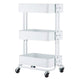 3-Tier Home Kitchen Storage Cart Utility Cart Multifunction Trolley Service Shelves Cart Simply Kitchen Furniture