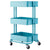 3 Tier Home Kitchen Trolley Utility Cart Storage Table Island Servante D Atelier Office Chariot Chariot Roulant without Handle