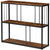 3-Tier Sofa Table Hallway Table Console Table with Storage Shelf for Living Room Entry Table Side Table for Corridor Sofa Table