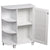 3-tier Floor Storage Cabinet with Side Shelves ZT048 White