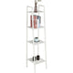 35x35x148cm 4 Tier Ladder Shelf Unit Bookshelf Bookcase Book Bedroom Kitchen Gaarage Holders Racks