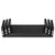 3pcs/set Floating Display Shelves Ledge Bookshelf Wall Mount Storage Home Wall Shelf Room Decor Organizer Black Book Holders