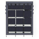 4-Layer 10 Lattices Wardrobe Clothes Closet Storage Organizer High Quantity Alloy Rack Holder For Apartment For Bedroom Storage