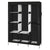 4-Layer 10 Lattices Wardrobe Clothes Closet Storage Organizer High Quantity Alloy Rack Holder For Apartment For Bedroom Storage