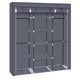 4-Layer 10 Lattices Wardrobe Clothes Closet Storage Organizer High Quantity Alloy Rack Holder For Apartment For Bedroom Storage