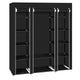4-Layer 10 Lattices Wardrobe Clothes Closet Storage Organizer High Quantity Alloy Rack Holder For Apartment For Bedroom Storage