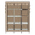 4-Layer 10 Lattices Wardrobe Clothes Closet Storage Organizer High Quantity Alloy Rack Holder For Apartment For Bedroom Storage