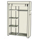 4-Layer 10 Lattices Wardrobe Clothes Closet Storage Organizer High Quantity Alloy Rack Holder For Apartment For Bedroom Storage