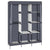 4-Layer 10 Lattices Wardrobe Clothes Closet Storage Organizer High Quantity Alloy Rack Holder For Apartment For Bedroom Storage
