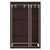 4-Layer 10 Lattices Wardrobe Clothes Closet Storage Organizer High Quantity Alloy Rack Holder For Apartment For Bedroom Storage