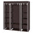 4-Layer 10 Lattices Wardrobe Clothes Closet Storage Organizer High Quantity Alloy Rack Holder For Apartment For Bedroom Storage