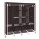 4-Layer 10 Lattices Wardrobe Clothes Closet Storage Organizer High Quantity Alloy Rack Holder For Apartment For Bedroom Storage