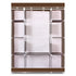 4-Layer 10 Lattices Wardrobe Clothes Closet Storage Organizer High Quantity Alloy Rack Holder For Apartment For Bedroom Storage