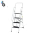 4 Step Ladder Folding Step Ladder Portable Step Ladder with Standing Platform Handrail