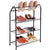 4-Tier Metal Shoe Rack Shelf High Quality Black Shoe Storage Organizer HW54071