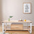 47” Long Coffee Table with Storage Drawer 2-Tier Modern Coffee Desk for Living Room, Oak