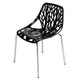 4pcs Bird's Nest Style Lounge Chair Black  high-quality PP plastic,patio chairs , garden furniture , outdoor bench,garden chair.