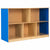 5 Compartment Storage Cabinet Bookcase Shelf Rack Organizer Kids Toy Box Modern Living Room Furniture HW59598