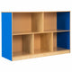 5 Compartment Storage Cabinet Bookcase Shelf Rack Organizer Kids Toy Box Modern Living Room Furniture HW59598